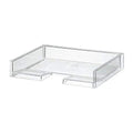 Like-it │MX-9202 │Landscape File Tray │Stackable File Tray │13.27" × 10.16" × 2.44" | Clear │