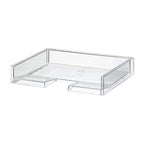 Like-it │MX-9202 │Landscape File Tray │Stackable File Tray │13.27" × 10.16" × 2.44" | Clear │