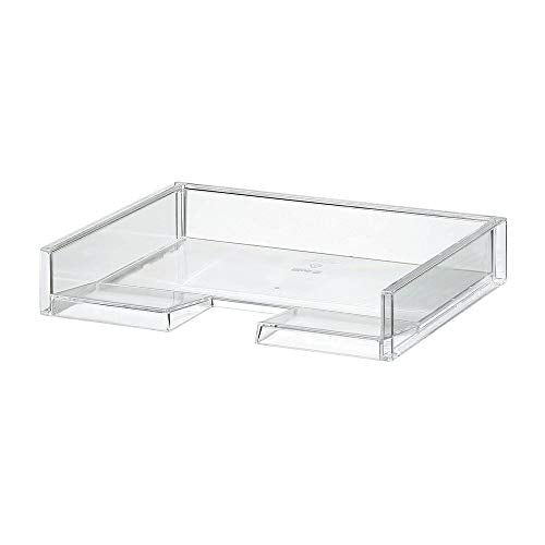 Like-it │MX-9202 │Landscape File Tray │Stackable File Tray │13.27" × 10.16" × 2.44" | Clear │