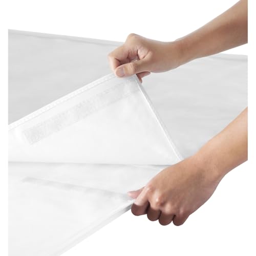 Whitmor Bedskirt Storage Organizer Clear