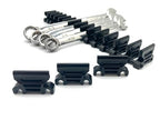 Professional 42 Wrench Organizer Set - Black