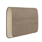 Waterproof No-slip Sofa Couch Remote Control Holder Chair Armrest Caddy Pocket Organizer Storage Bag for Cellphone Tablet Notepad Book Magazines DVD Eyewears Drinker Snacks Holder Pouch (Khaki) - color: Khaki