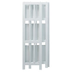 Casual Home 3-Shelf Folding Bookcase, 14" Wide, White - color: White