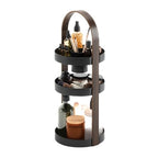 Umbra Bellwood Caddy - color: Black/Walnut, size: Large