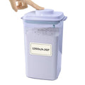 Bop Top Airtight Food Storage Containers with Lid 16.5 Cups / 135 oz | Kitchen Canister Sets | Air Tight Pantry Container | Pop Top Dry Food Storage Containers for Snacks, Sugar, Flour, Baking, Pasta - color: 135 oz