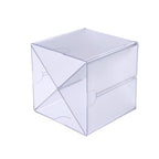 Deflecto Stackable Cube Organizer - X Divider, Clear (350201-AMZ) - style: Cross Divider
