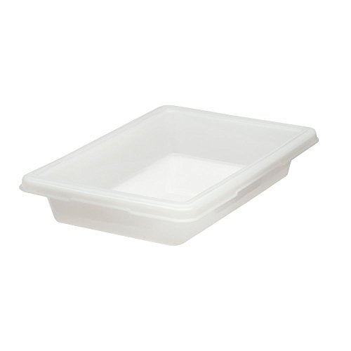 Rubbermaid Commercial Products Food Storage Box, 2 Gallon Capacity, White, for Restaurant/Kitchen/Cafeteria - color: White, size: 2 Gal, style: Container