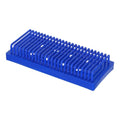 Hemobllo Microscope Slide Holder Plastic Rack for Laboratory Sample Storage with Multi-Layer Design Quick Drying Slide Drying Stand Drainage Shelf