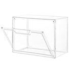 Freebat Stackable Storage Bins,Clear Acrylic Display Case, Acrylic Boxes with Lids, Stackable Storage for Handbags & Purse, Magnetic Lid Storage Bins for Home Organization-1 Pack - size: 1pack