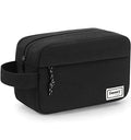 Sooez Big Capacity Pencil Case, Upgraded Canvas Pencil Pouch Large Pencil Bag Organizer, Separate Compartments Easy Grip Handle, Aesthetic Supply for School Teens Adults, Black Pen Case - color: Canvas Black