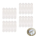 20 Pack Broom Holder Rubber Band Replacement Broom and Mop Grippers Elastic Strap Spare Parts for Broom and Mop Holder Adhesive Wall Mount Broom Gripper Broom Hanger Mop Organizer