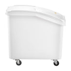 VEVOR 21 Gallon Ingredient Bin with Scoop 400 Cup Ingredient Bin with Sliding Lid Commercial Food Storage for Kitchen - size: 21 Gallon