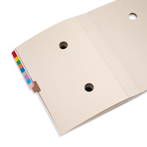 Blue Summit Expanding Monthly File Organizer, Letter Size 12 Month File Folder Organizer with Dividers, Paper Sorter for Desk and Documents - size: Letter