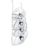 Pot Lid Organizer,304stainless steel door hanging pot lid rack (Modern,Four-layer) - style: 4-slot pot lid rack
