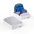 YouCopia StoraLid Adjustable Food Container Lid Organizer for Kitchen Cabinet Storage, Small, 2-Pack - size: Small 2-Pack Classic