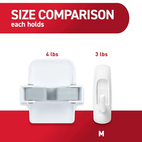 Command Closet Organization Essentials, 1 Broom Holder and 2 Utility Hooks, Damage-Free Hanging Household Cleaning Tool Organizer for Closet, Laundry Room, and Kitchen