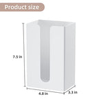 Magnetic Dryer Sheet Holder for Laundry Room,Metal Dryer Sheet Container,Dryer Sheet Dispenser for Laundry Room Organizition,Wall Dryer Sheet Box,Fabric Sheet Holder,Laundry Detergent Sheets Dispenser - color: white