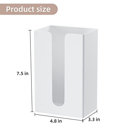 Magnetic Dryer Sheet Holder for Laundry Room,Metal Dryer Sheet Container,Dryer Sheet Dispenser for Laundry Room Organizition,Wall Dryer Sheet Box,Fabric Sheet Holder,Laundry Detergent Sheets Dispenser - color: white