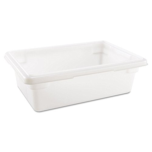 Rubbermaid Commercial Products Food Storage Box, 3.5 Gallon Capacity, White, for Restaurant/Kitchen/Cafeteria - color: White, size: 3.5 Gal, style: Container