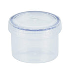 LocknLock Easy Essentials Twist Food Storage lids/Airtight containers, BPA Free, Short - 5 oz - for Candies, Clear - size: 5 Ounce