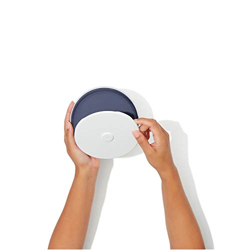 OXO Good Grips Round 3-Piece Mini Round POP Canister Set - size: 3 pack - 0.6 qt, style: Plastic Bath Set