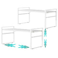 Expandable Cabinet Shelf Organizer Riser for Kitchen Pantry Cupboard Under Sink Countertop,kitchen cabinet shelf 8.3’’D * 12.2-23.6’’W * 10.4’’H - color: White(2 Pack)