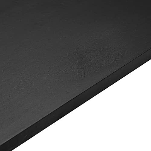 VERGOODR Desktop Adjustable Natural Wood Book Shelf Organizer Office Storage Rack Display Stand Caddy Set Expandable Desk Organizer (Black) - color: Black