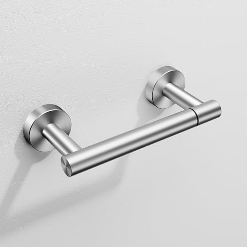 Day Moon™ - Toilet Paper Holder - Modern Roll Holder for Bathroom - 2 Pack - Wall Mount, Brushed Nickel - color: Brushed Nickel, size: Classic 2 Pack