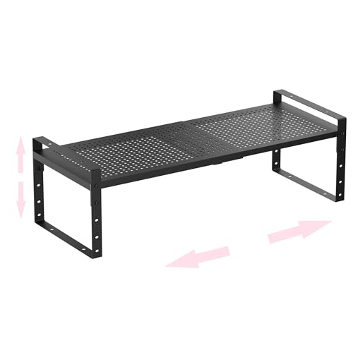 Multi-Functional Metal Shoe Rack, Space-Saving, Perfect for Entryway, Closet, Bathroom, etc. - Sturdy and Durable, High Weight Capacity(1PACK/Black/Medium) - color: 1pack/Black, size: Medium