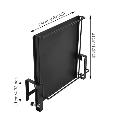 Folding Stainless Steel Door Hook Organizer RV Foldable Shelf Countertop Shelf Kitchen Cabinet Storage Space-Saving Folding Shelves for Kitchen, Bathroom, RV, Camper, Balcony