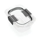 Rubbermaid Brilliance Food Storage Container, Small, 1.3 Cup, Clear 1991155 - size: 1.3 Cup