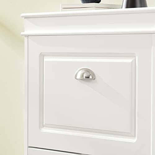 Haotian Narrow Shoe Cabinet, Slim Shoe Rack Entryway, Hidden Shoe Storage Organizer with 3 Flip Drawer for Hallway White FSR94-W - color: White, size: 3 Drawers:20.8x9.4x46"