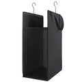 Fentec Hanging Laundry Hamper, Hanging Laundry Basket, Slim Laundry Hamper Bag with Handles, Portable Hanging Closet Hamper, Mesh Heavy Duty Hanging Laundry Bag (Black,1 Pack) - color: Black, size: 1 Pack-One section