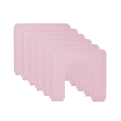 6 Pieces Upright Plates, Accessory Parts of Expandable File Folder Holder, Pink - color: Pink, size: Accessories-6pcs