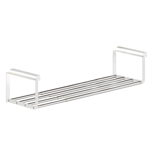 Expandable Shoe Rack Organizer - Adjustable Shoe Rack & Under Cabinet Shelf - for Shoe or Clothing Storage and Organization, Under Shelf Storage (Stainless,1Pcs) - color: Stainless, size: 1 Pack