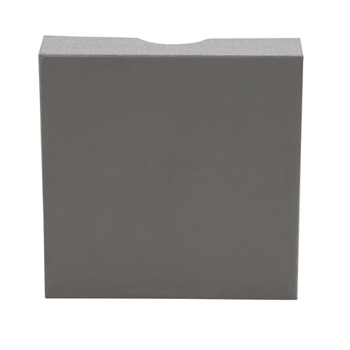Household Essentials Grey 728-1 Deep 9 Section Drawer Organizer Box for Storage 12 in x 3.13 - color: Silver