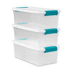 STERILITE 14928012 See Latching Box, Clear, Pack of 1