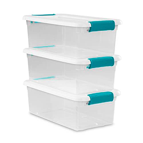 STERILITE 14928012 See Latching Box, Clear, Pack of 1