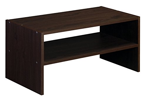 ClosetMaid 8995 Stackable 24in. Wide Horizontal Organizer, Espresso - color: Espresso, size: 24 inch