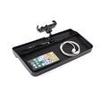 CHEAYAR Portable Electronic Device Mount for Tacoma 2016-2023, Dashboard Organizer Tray with Phone Holder, Storage Box Container for Key Card Navigation Sunglasses