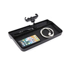 CHEAYAR Portable Electronic Device Mount for Tacoma 2016-2023, Dashboard Organizer Tray with Phone Holder, Storage Box Container for Key Card Navigation Sunglasses