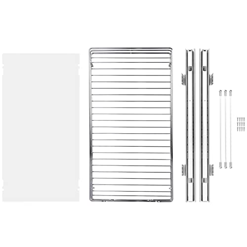 VEVOR 11" Wx21 Dx2.5 H Pull Out Cabinet Organizer, Heavy Duty Slide Out Pantry Shelves, Steel Roll Out Drawers, Sliding Drawer Storage for Home Under Sink, 13.5" Wx22 Dx7 H Install Size for Cabinet - size: 12.6"Wx21"D