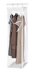 Whitmor Hanging Garment Bag - Closet Organizer - color: Transparent