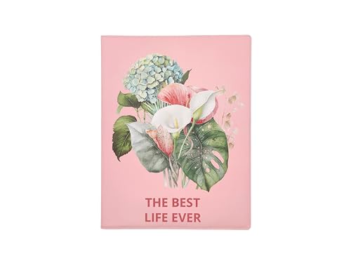 JW Ministry Organizer - Field Service Organizer - Best Life Ever JW Magazine Holder - Field Service Portfolio - Pioneer, Pink - color: Pink