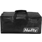 Hefty Moving Bag – Extra Large Double Zipper Backpack – Heavy Duty, Water Resistant, Foldable, Reusable Packing & Storage Tote with Shoulder Straps for Garage and Basement Organization – 2 Pack - size: 11 Gal - Moving Bag