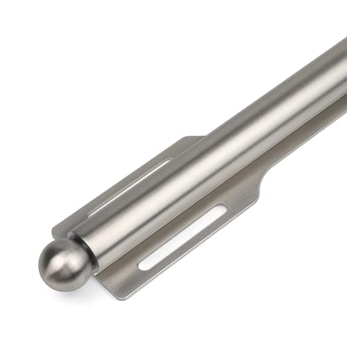 FIRJOY 12" Valet Rod for Closet Pull Out (1 Pack, Brushed Nickel) - color: Brushed Nickel, size: 1 Pack