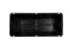 57 Gal. Tough Storage Tote in Black with Yellow Lid