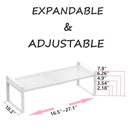 Multi-Functional Metal Shoe Rack, Space-Saving, Perfect for Entryway, Closet, Bathroom, etc. - Sturdy and Durable, High Weight Capacity（1PACK/White/Large - color: 1packs/White, size: Large