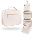 VANDEL Waterproof Hanging Toiletry Bag [TSA-Approved] Hanging Makeup Organizer Bag, Cosmetic Travel Bags for Women, Makeup Case Toiletries Organizer Hygiene Bathroom Shower Caddy - Sand - color: Sand