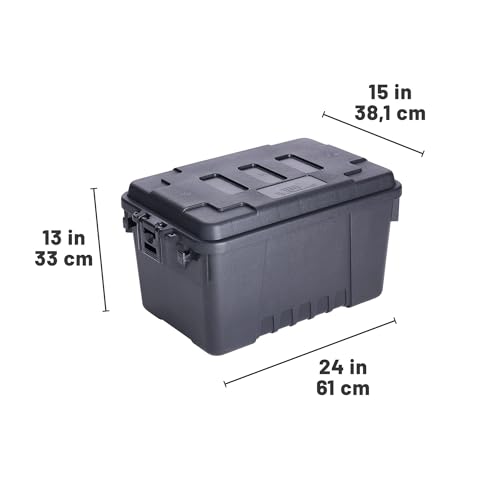 Plano Storage Trunks - color: Smoke, style: Small - 1 pack